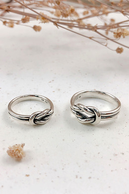 925純銀|簡約扭結戒指 RS-0758-RS-0758A 925純銀|簡約扭結戒指 RS-0758-RS-0758A