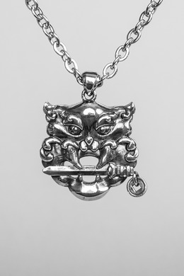 925純銀|金碧萬商劍獅單墜【紀念版】p9087-3 925純銀|金碧萬商劍獅單墜【紀念版】p9087-3