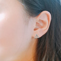 925純銀|不對稱幾何三角耳飾 EL0061_3 925純銀|不對稱幾何三角耳飾 EL0061_3