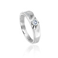 925純銀|流線型鋯石鑽戒 ZR119_3 925純銀|流線型鋯石鑽戒 ZR119_3