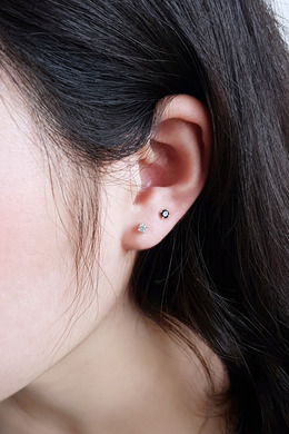 925純銀|小甜鑽耳飾 e9001-2-3 925純銀|小甜鑽耳飾 e9001-2-3