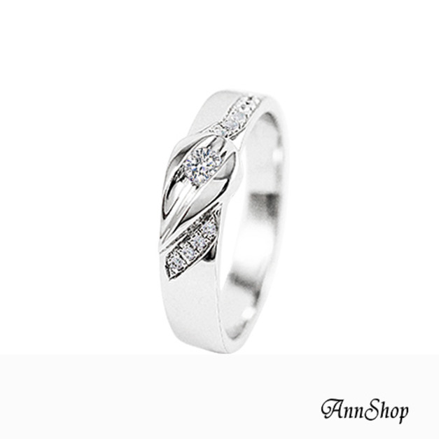 925純銀|星燦鋯石/鑽石戒指【男款】 ZR811