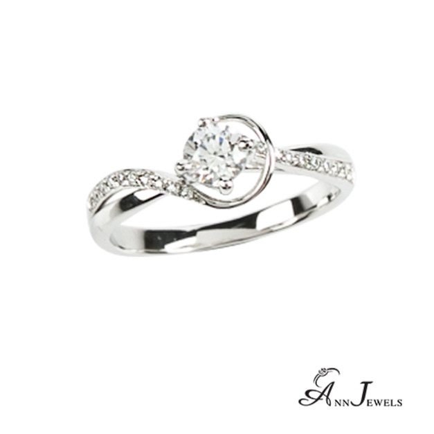 925純銀|GET YOU鋯石/鑽石戒指 ZR247