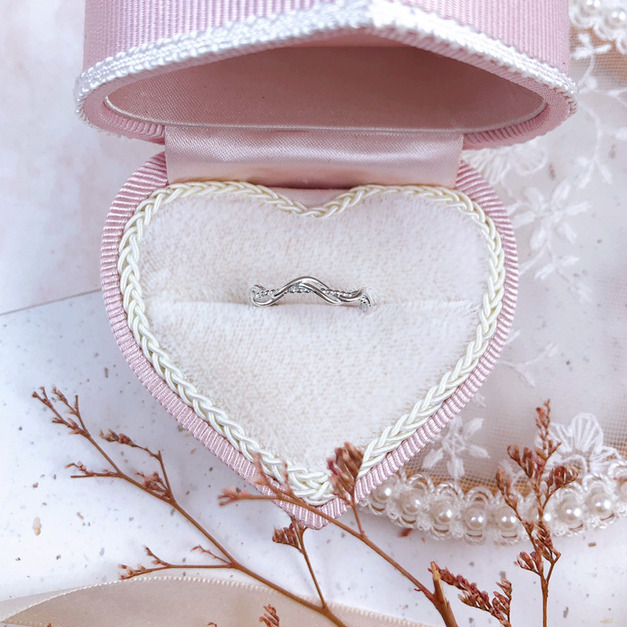 925純銀|指耀華麗.雙纏繞珠珠戒指 RL0268