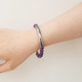 925純銀|招財元寶簡約素面紫水晶手鍊 b9059-2_2 925純銀|招財元寶簡約素面紫水晶手鍊 b9059-2_2