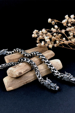 925純銀|祥龍富貴手鍊 b9414-1-b9450C 925純銀|祥龍富貴手鍊 b9414-1-b9450C