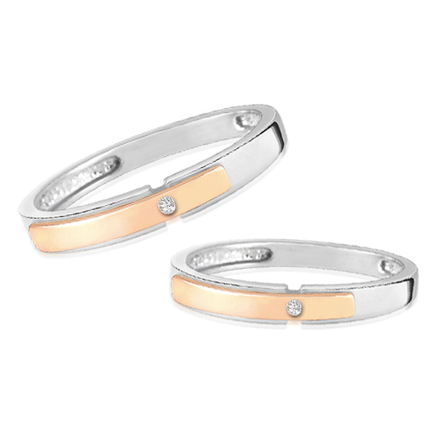 375K金|定情一世真鑽戒指 JR03A9-B9