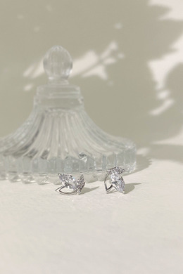 925純銀|亮片葉子耳飾 Z10846HP 925純銀|亮片葉子耳飾 Z10846HP