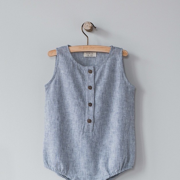 The Simple Folk- The Freedom Romper 連身服 French Stripe The Simple Folk- The Freedom Romper 連身服 French Stripe