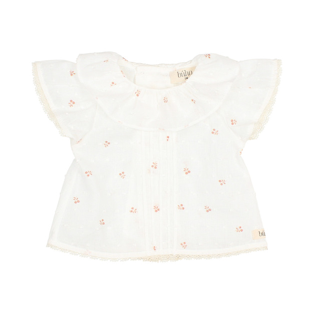 Búho NB CHERRY BLOUSE 新生兒罩衫 Búho NB CHERRY BLOUSE 新生兒罩衫