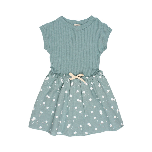 Búho APPLE COMBI DRESS 蘋果拼接洋裝 Búho APPLE COMBI DRESS 蘋果拼接洋裝