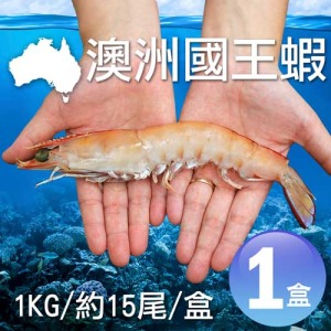 澳洲大堡礁野生國王蝦1kg(約15尾) 澳洲大堡礁野生國王蝦1kg(約15尾)