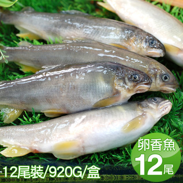 宜蘭|帶卵母香魚12尾組|920g/盒|任選