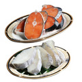 鮭魚6片+大比目魚6片雙拼|共12片 /75~85g/片_8 鮭魚6片+大比目魚6片雙拼|共12片 /75~85g/片_8