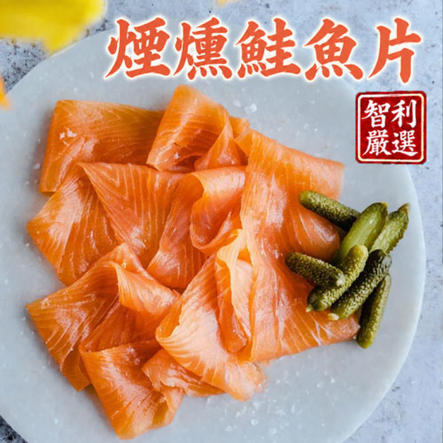 煙燻鮭魚片100g X 5~10包_含運 煙燻鮭魚片100g X 5~10包_含運