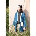 丹寧系列│和服罩衫│耳機孔設計│藍白│ Denim kimono 丹寧系列│和服罩衫│耳機孔設計│藍白│ Denim kimono