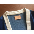 丹寧系列│和服罩衫│耳機孔設計│藍白│ Denim kimono_4 丹寧系列│和服罩衫│耳機孔設計│藍白│ Denim kimono_4