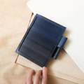 真皮書套│無印良品A6尺寸│明信片版|灰藍漸層薰衣草紫_4 真皮書套│無印良品A6尺寸│明信片版|灰藍漸層薰衣草紫_4