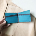 皮革短夾|4卡層|2鈔票層|里昂藍搭灰藍_2 皮革短夾|4卡層|2鈔票層|里昂藍搭灰藍_2