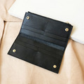 真皮長夾│8卡層│2鈔票層│零錢袋|黑色 真皮長夾│8卡層│2鈔票層│零錢袋|黑色