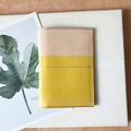 護照套│極簡版│4隔層│雙卡層|原皮與暖黃 護照套│極簡版│4隔層│雙卡層|原皮與暖黃