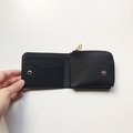 植鞣革短夾|4卡|分離式零錢袋|黑_1 植鞣革短夾|4卡|分離式零錢袋|黑_1