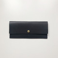 真皮長夾|超薄極簡4卡層|雙鈔票層|黑 真皮長夾|超薄極簡4卡層|雙鈔票層|黑