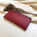 植鞣真皮長夾│8卡層│2鈔票層│零錢袋|珊瑚紅_3 植鞣真皮長夾│8卡層│2鈔票層│零錢袋|珊瑚紅_3