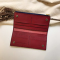 植鞣真皮長夾│8卡層│2鈔票層│零錢袋|珊瑚紅_1 植鞣真皮長夾│8卡層│2鈔票層│零錢袋|珊瑚紅_1