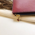 植鞣真皮長夾│8卡層│2鈔票層│零錢袋|珊瑚紅_6 植鞣真皮長夾│8卡層│2鈔票層│零錢袋|珊瑚紅_6
