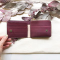 植鞣革短夾|4卡|分離式零錢袋|木莓_3 植鞣革短夾|4卡|分離式零錢袋|木莓_3