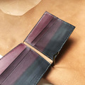 植鞣革鈔票夾|6卡層|木莓漸層灰藍_2 植鞣革鈔票夾|6卡層|木莓漸層灰藍_2