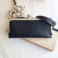 植鞣革長夾|8卡3隔層|口金零錢層|黑_9 植鞣革長夾|8卡3隔層|口金零錢層|黑_9