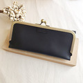 植鞣革長夾|8卡3隔層|口金零錢層|黑_8 植鞣革長夾|8卡3隔層|口金零錢層|黑_8