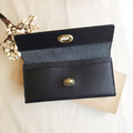 植鞣革長夾|8卡3隔層|口金零錢層|黑_1 植鞣革長夾|8卡3隔層|口金零錢層|黑_1