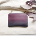 植鞣革萬用短夾|零錢層|木莓漸層灰藍 植鞣革萬用短夾|零錢層|木莓漸層灰藍