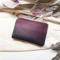 植鞣革萬用短夾|零錢層|木莓漸層灰藍_2 植鞣革萬用短夾|零錢層|木莓漸層灰藍_2