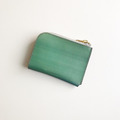 植鞣革萬用零錢包│卡片收納|湖水綠漸層墨藍_2 植鞣革萬用零錢包│卡片收納|湖水綠漸層墨藍_2