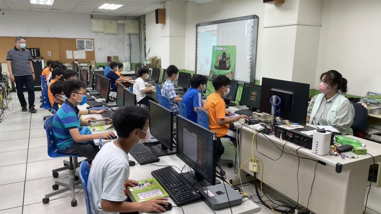 校內進行Pagamo競賽