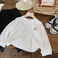 笑臉素色百搭長袖白T ㋛_4 笑臉素色百搭長袖白T ㋛_4