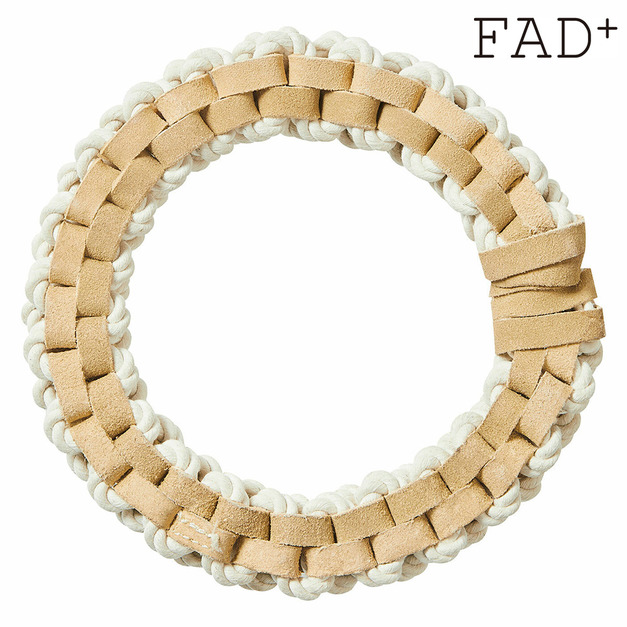 【FAD】天然無毒耐咬皮革-皮圈圈