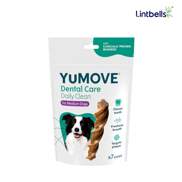 【YuMOVE】優夫潔牙棒(犬用)-中型7入(16-30公斤)
