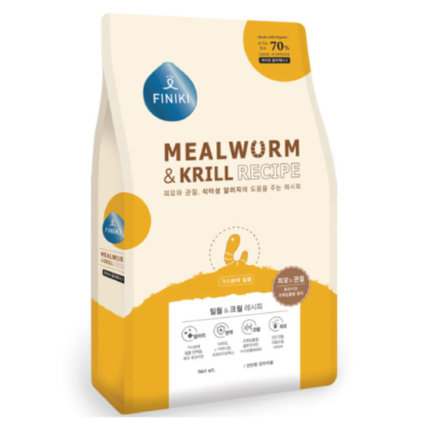 Finiki 菲尼奇 犬用超級蛋白系列-麵包蟲&磷蝦 1kg Finiki 菲尼奇 犬用超級蛋白系列-麵包蟲&磷蝦 1kg