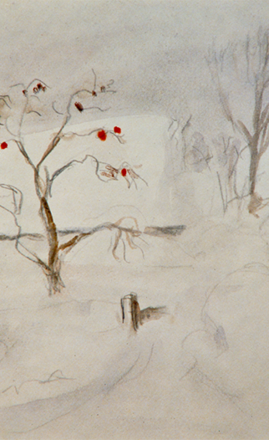 洪瑞麟授權數位典藏|編號305 風景 洪瑞麟授權數位典藏|編號305 風景