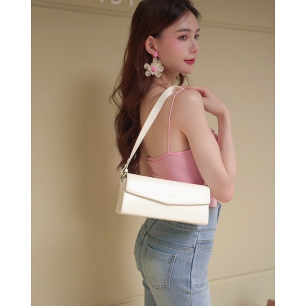 ➤光澤感時尚長方包 (3色)