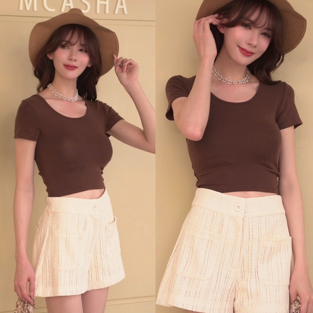 ➤親膚百搭圓領棉Tee(7色)