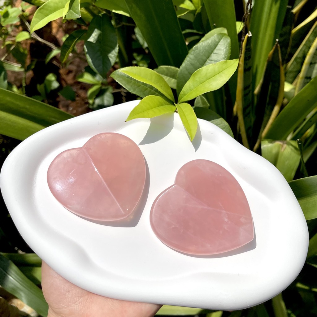 粉晶愛心舒緩石 粉晶愛心舒緩石