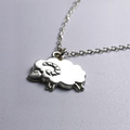 奔跑的羊咩咩 - 925純銀小羊綿羊項鍊 奔跑的羊咩咩 - 925純銀小羊綿羊項鍊