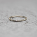 圓之鑿鑿 - 極細尾戒線戒 手工鑿敲純銀戒指_6 圓之鑿鑿 - 極細尾戒線戒 手工鑿敲純銀戒指_6