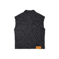 KNITTED DENIM VEST_1 KNITTED DENIM VEST_1